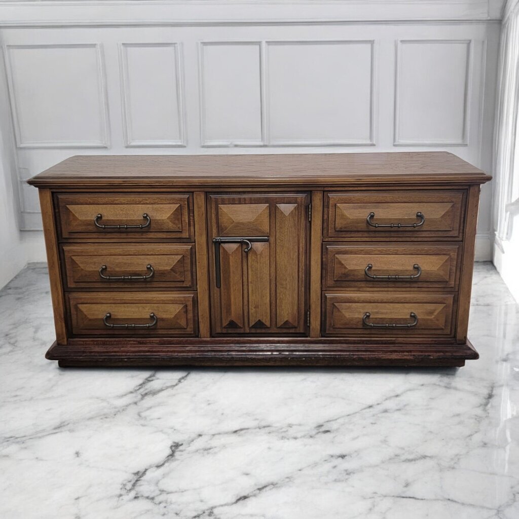 7494 Vintage Stanley 9 Drawer #Dresser