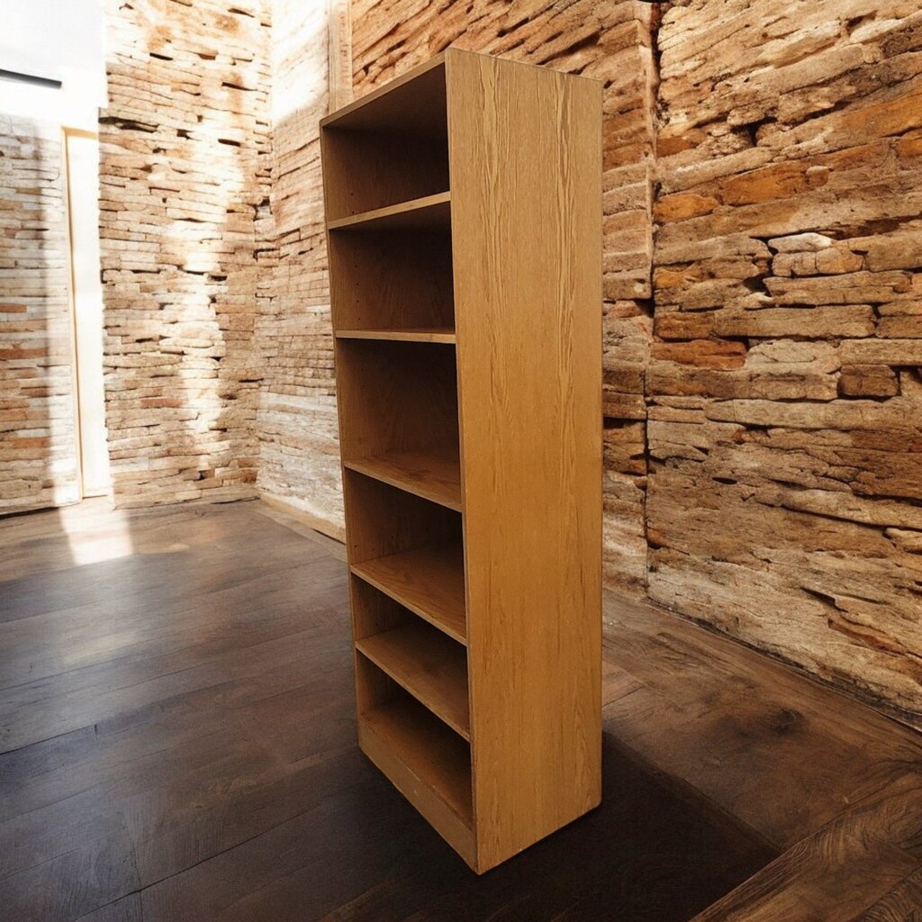 7498 Oak 6 ft 6 Shelf #Bookcase