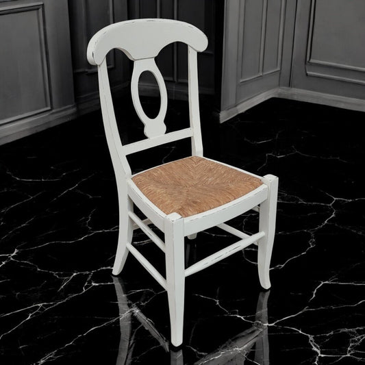 7546 Vintage Rush Seat Chippendale Dining #Chair