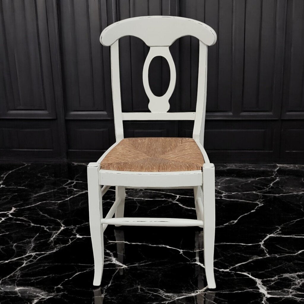 7546 Vintage Rush Seat Chippendale Dining #Chair
