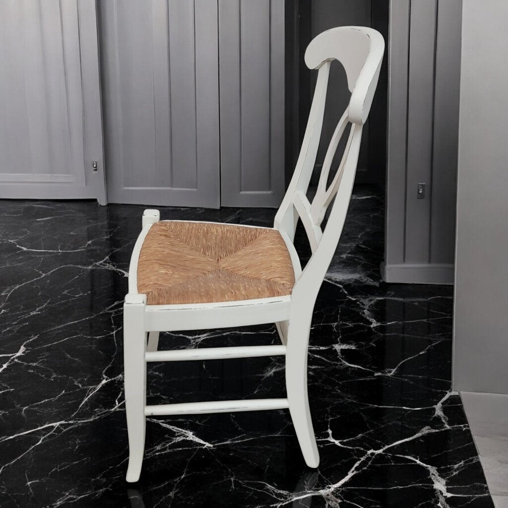 7546 Vintage Rush Seat Chippendale Dining #Chair