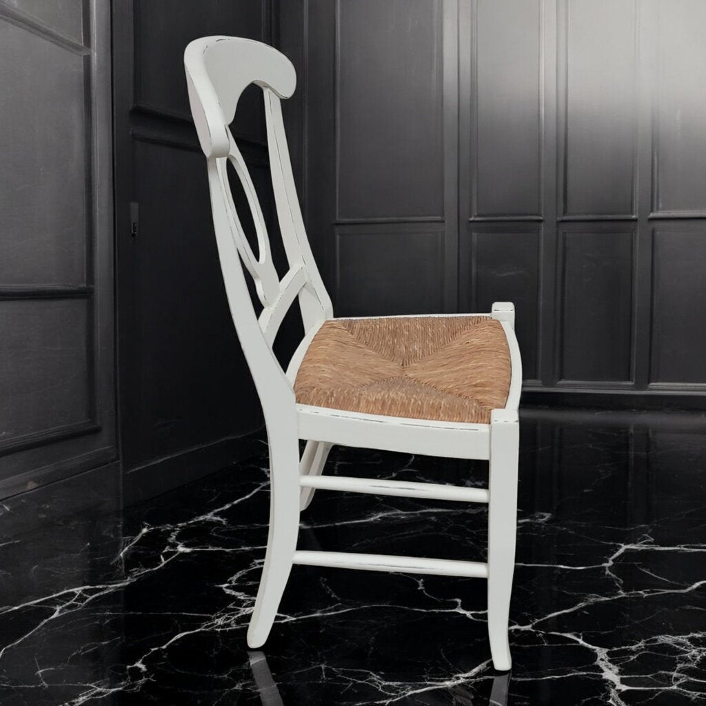 7546 Vintage Rush Seat Chippendale Dining #Chair