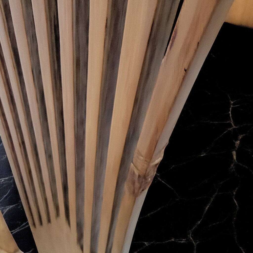 7592-7593 Vintage Rock Maple Art Deco Side #Chairs