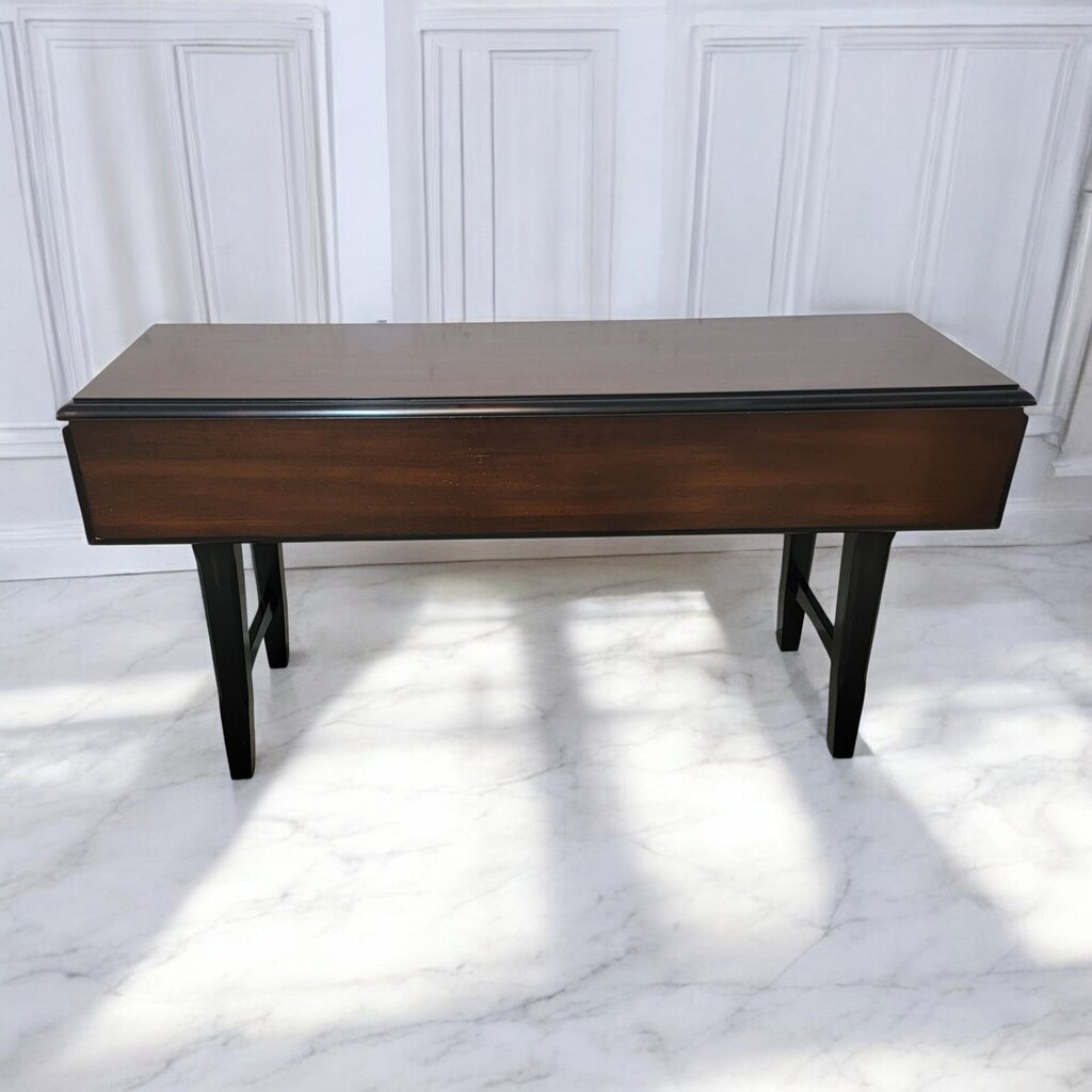 7609 Pier 1 Imports Maple Long Drop Leaf Table Used ~ FURNITURE