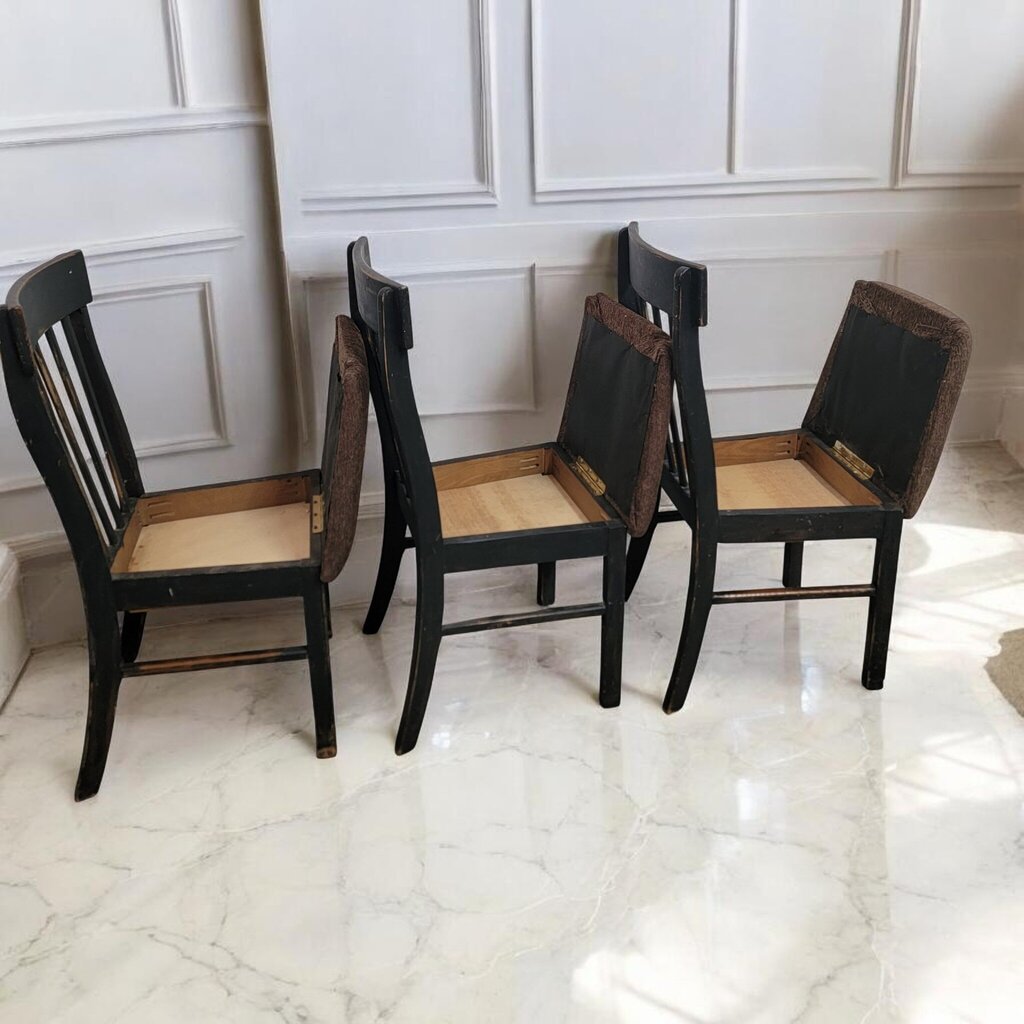 7664-7666 Storage Dining Chair