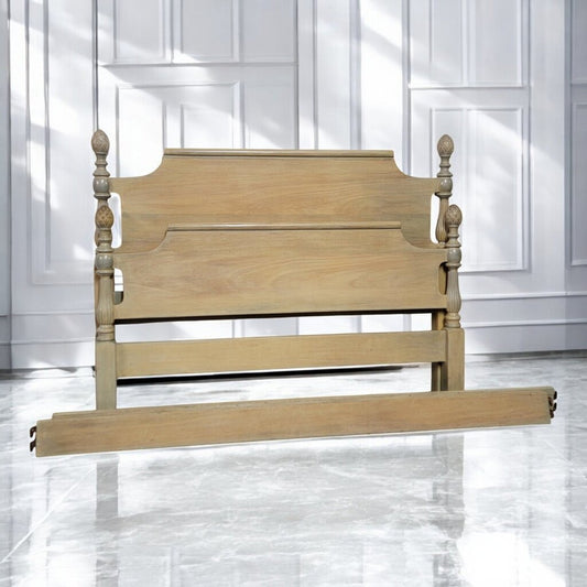 7671 Limewashed Pinecone Themed Full Size #Bed Frame