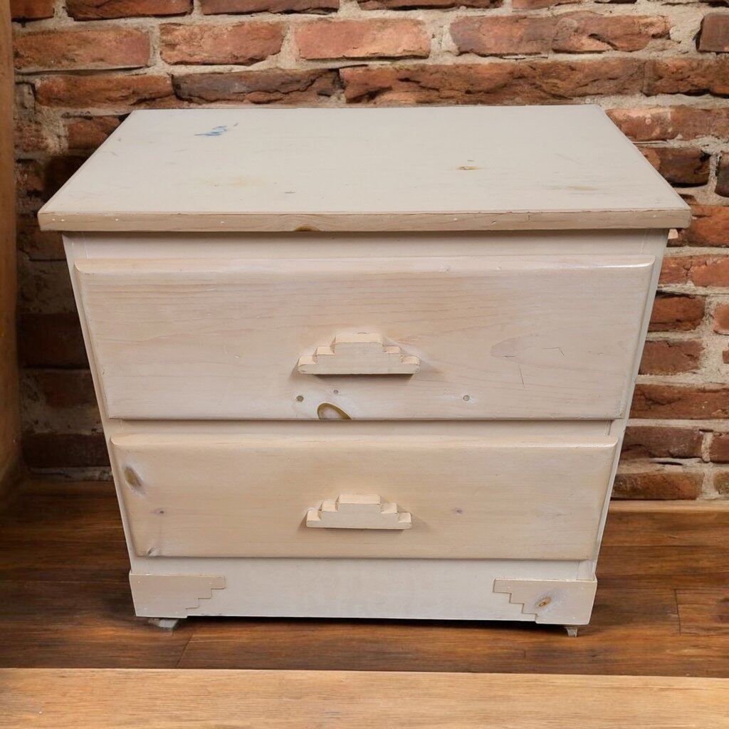 7695 Limewashed Southwest Nightstand