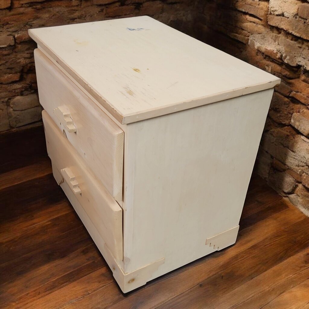 7695 Limewashed Southwest Nightstand