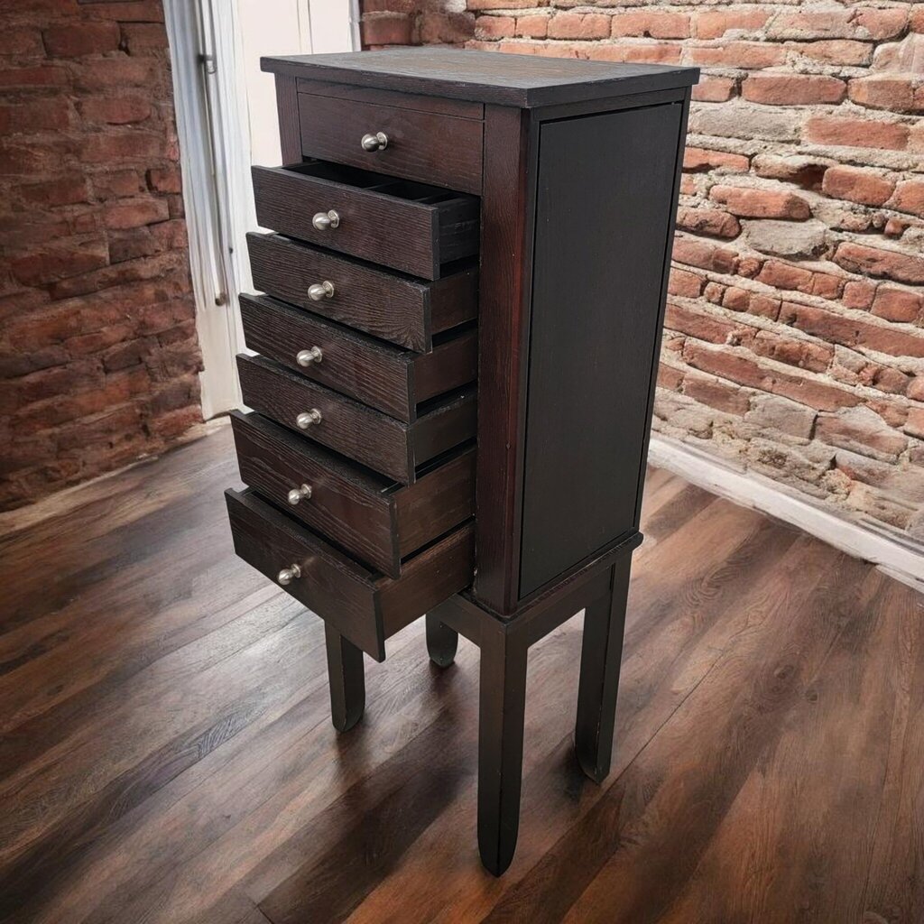 7723 Espresso Oak Jewelry Box