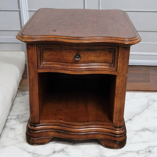 7724 Oversized Pine #Nightstand with Drawer