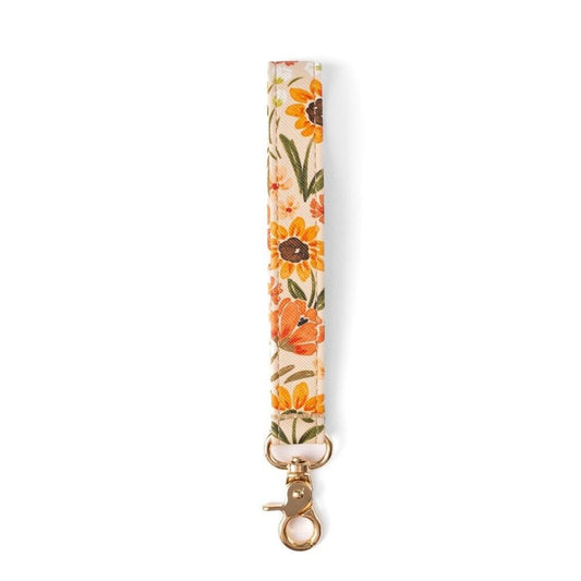 Sunny Poppies Wristlet Keychain Used * Gifts & Speciality