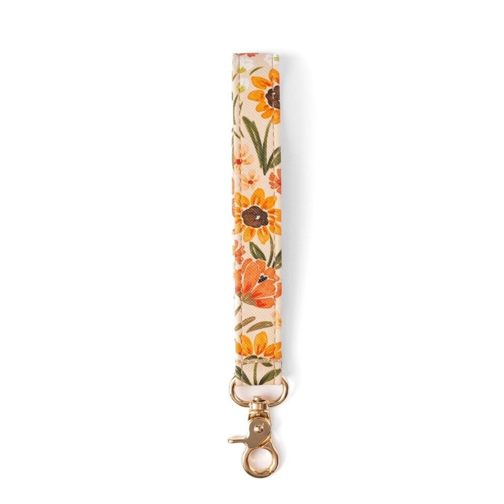 Sunny Poppies Wristlet Keychain Used * Gifts & Speciality