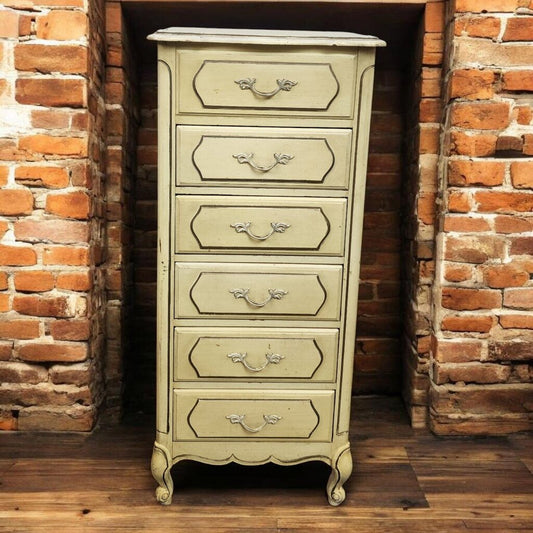 7743 Vintage French Provincial Lift Top Lingerie #Chest