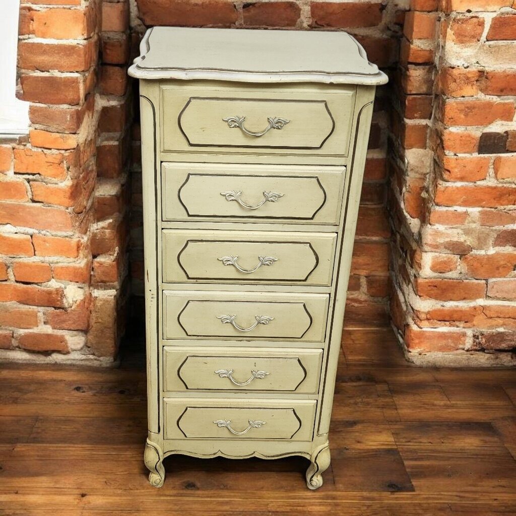 7743 Vintage French Provincial Lift Top Lingerie #Chest