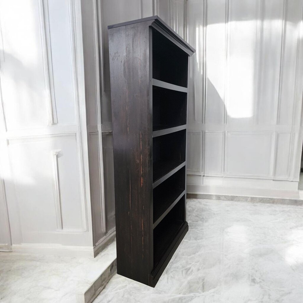 7759 Espresso Farmhouse #Bookshelf