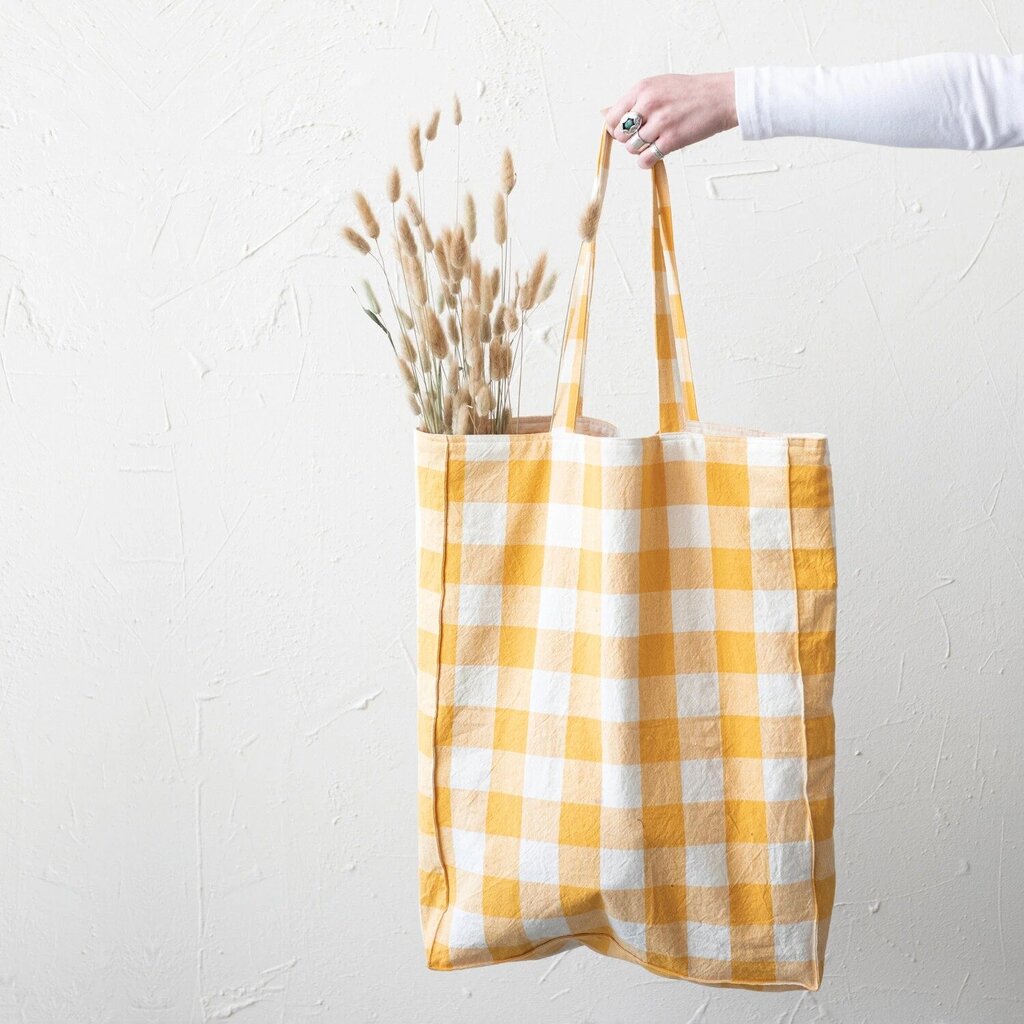 Cotton Canvas Tote w/ pocket * Home
