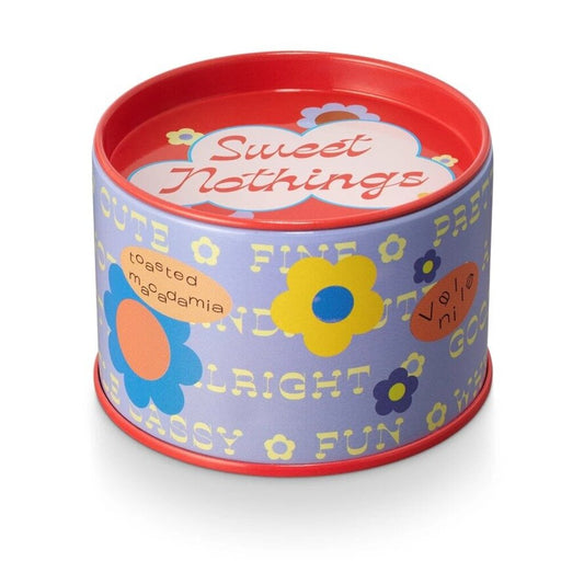 Sweet Nothings Twisted Tin Candle New * Gifts & Speciality