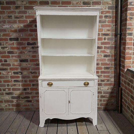 7770 Antique Cabinet #Hutch