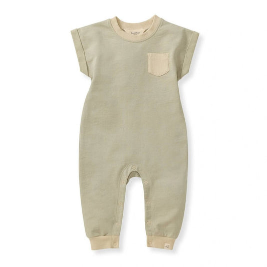 Acid Wash Baby Boy Pocket Jumpsuit | 18 mo New * Children's