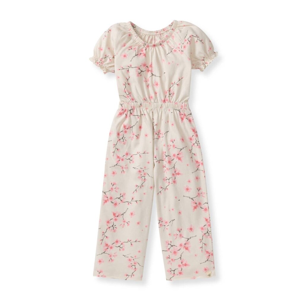 Cherry Blossoms Girl Jumpsuit | 9 mo New * Children's