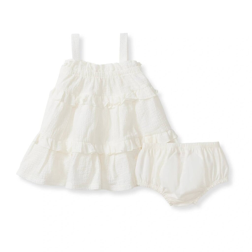 Cross Stitch Muslin Dress Set | 3-6 mo * Children's