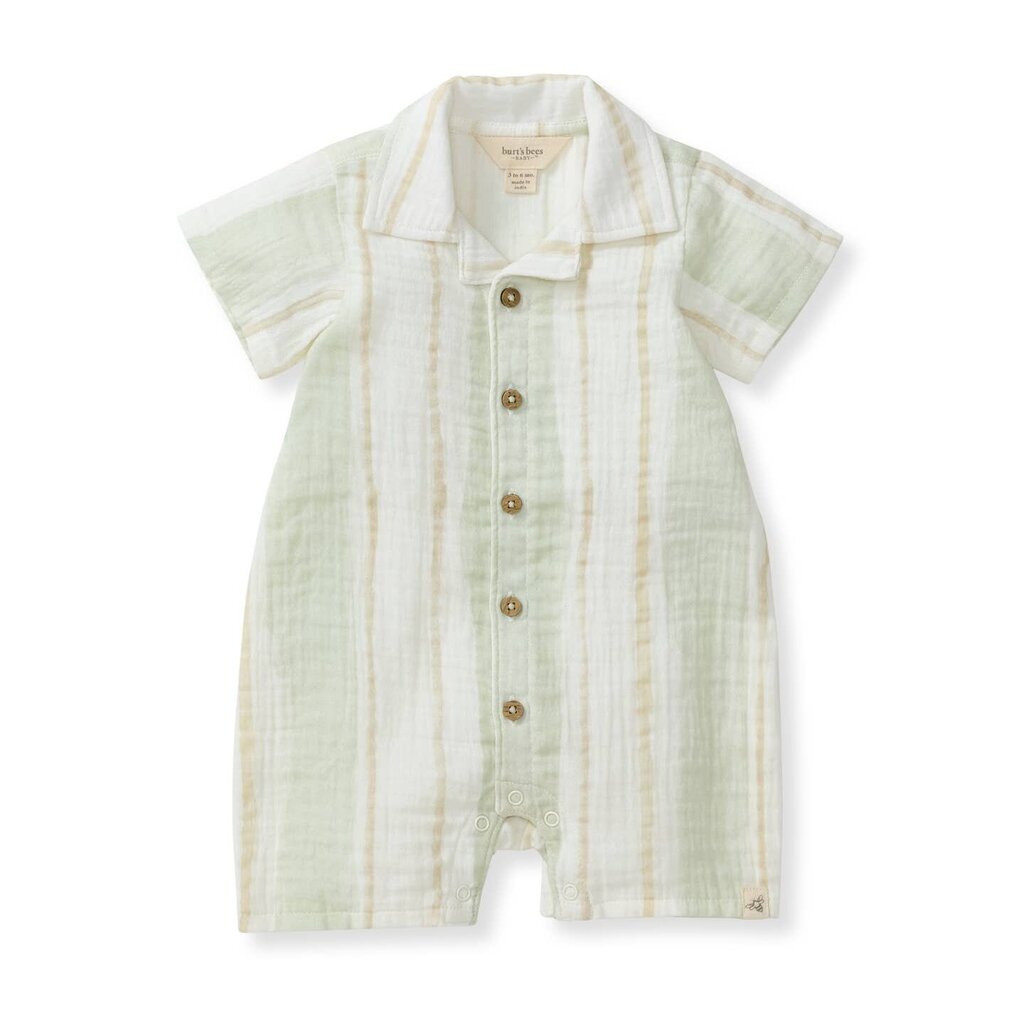 Pacific Stripe Baby Boy Romper | 18 mo New * Children's