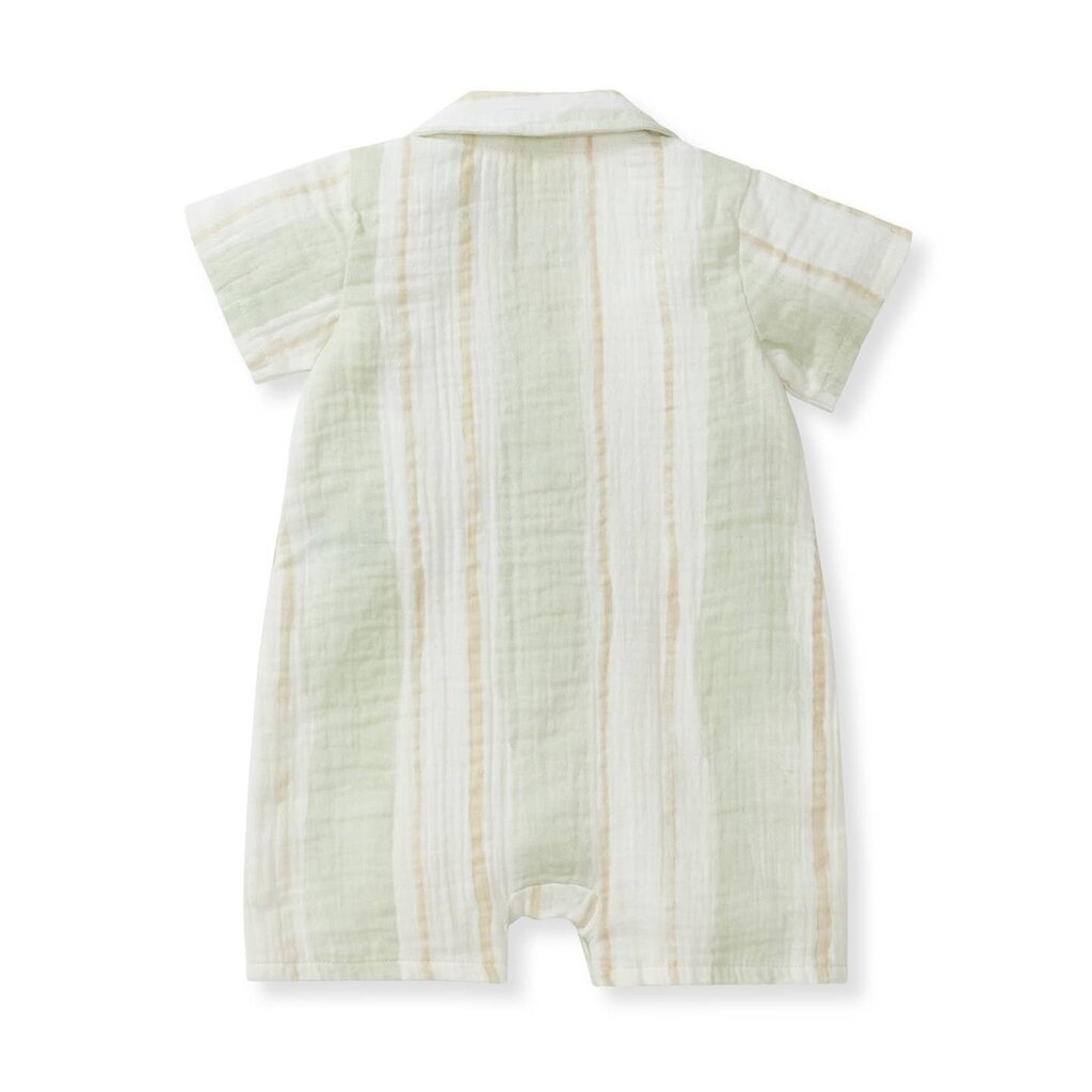 Pacific Stripe Baby Boy Romper | 18 mo * Children's