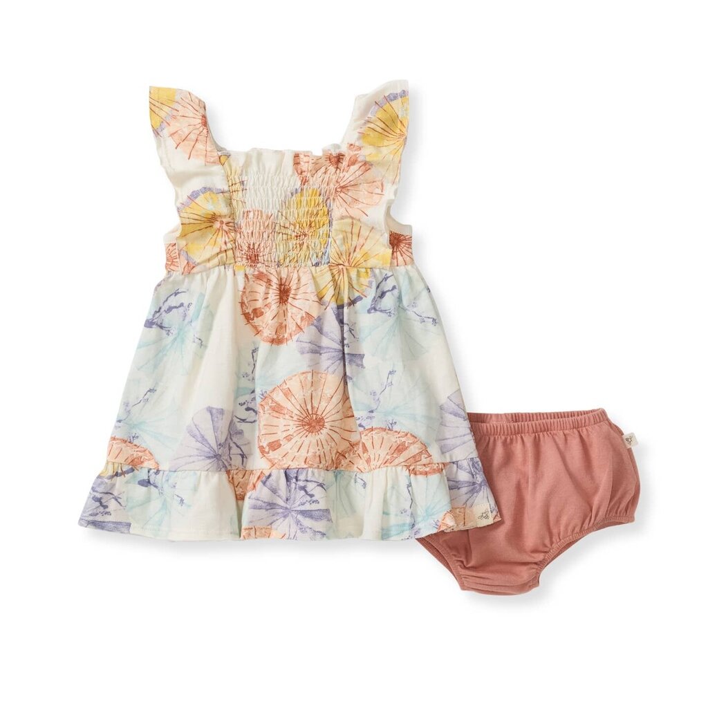 Parasols Organic Cotton Dress Set | 3-6 mo New * Children's