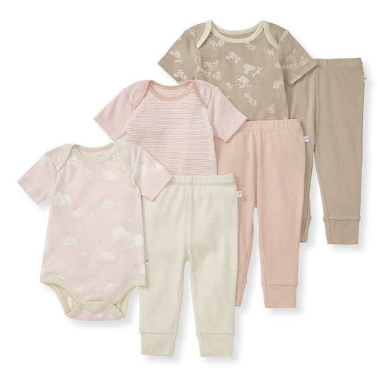 Organic Cotton Short Sleeve Bodysuit & Pant Set | 6-9 mo 6-9 mo New * Children's