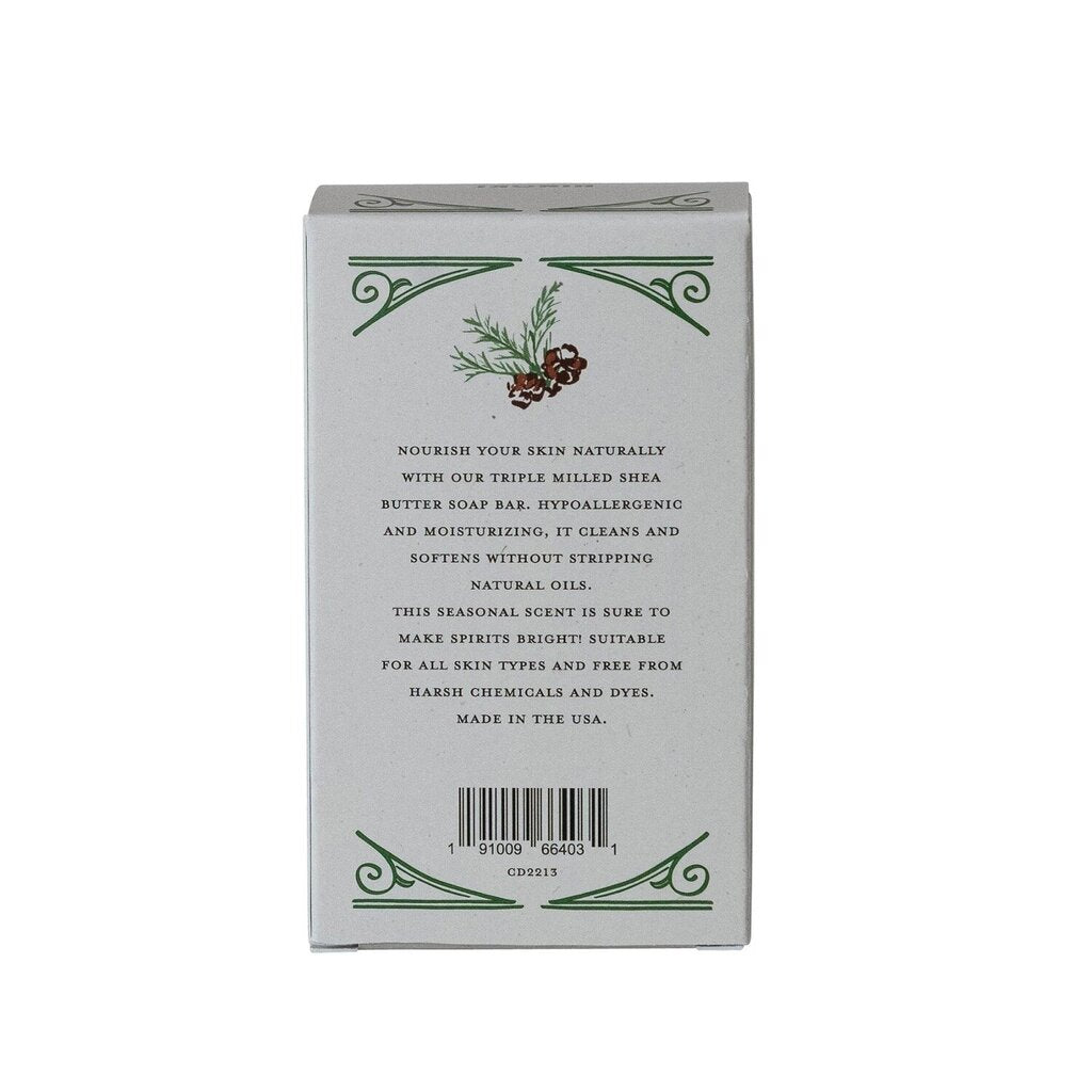 Hinoki Scented Olive Oil & Shea Butter Milled Bar Soap