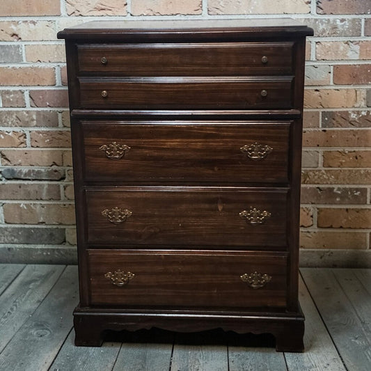 7792 Colonial Pine 4 Drawer Chest