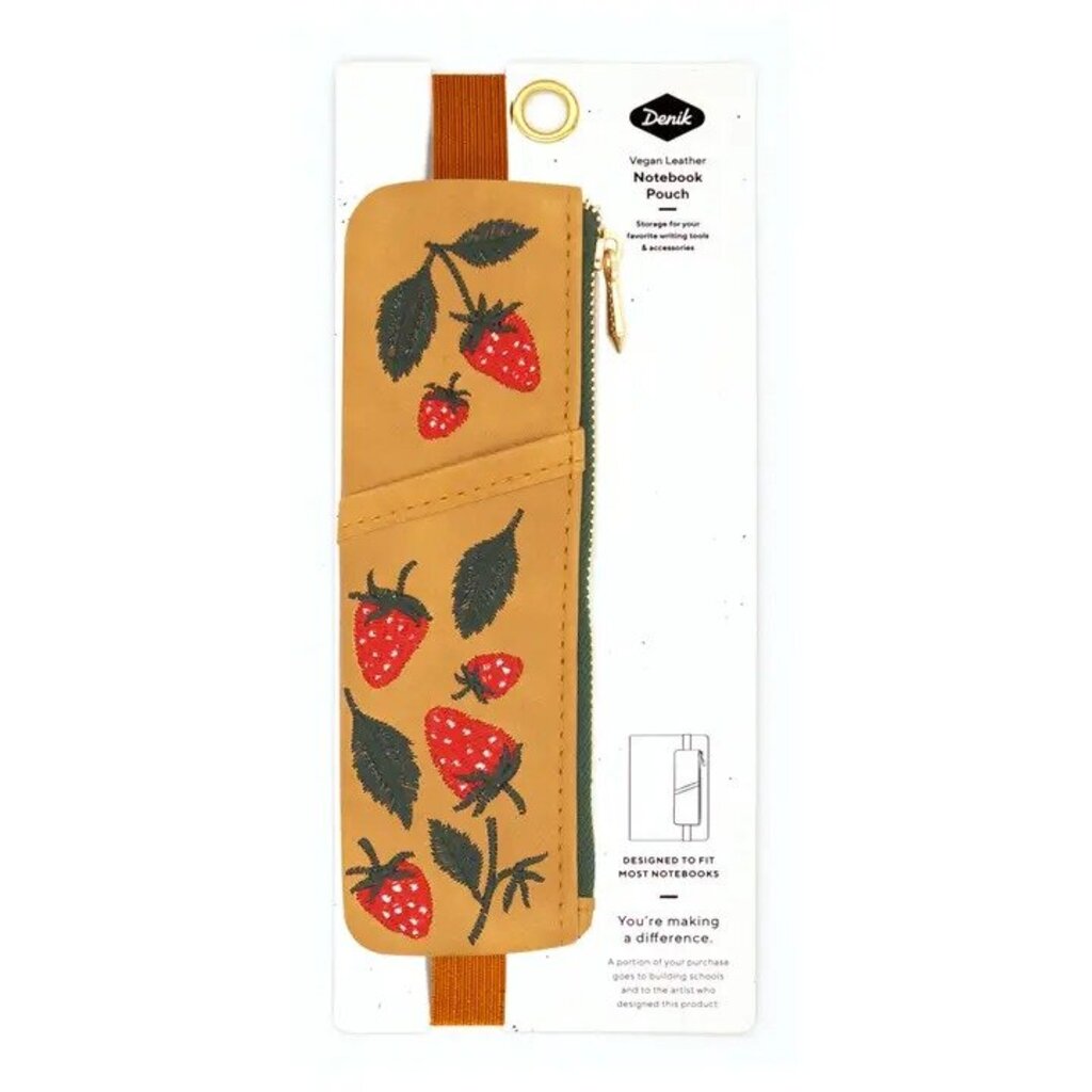 Elana's Berries Embroidered Notebook Pouch New * Gifts & Speciality