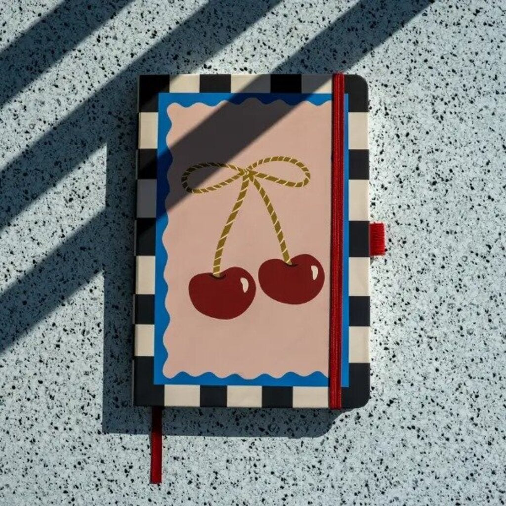 Cherry Bow Hardbound Layflat Everyday Journal * Gifts & Speciality