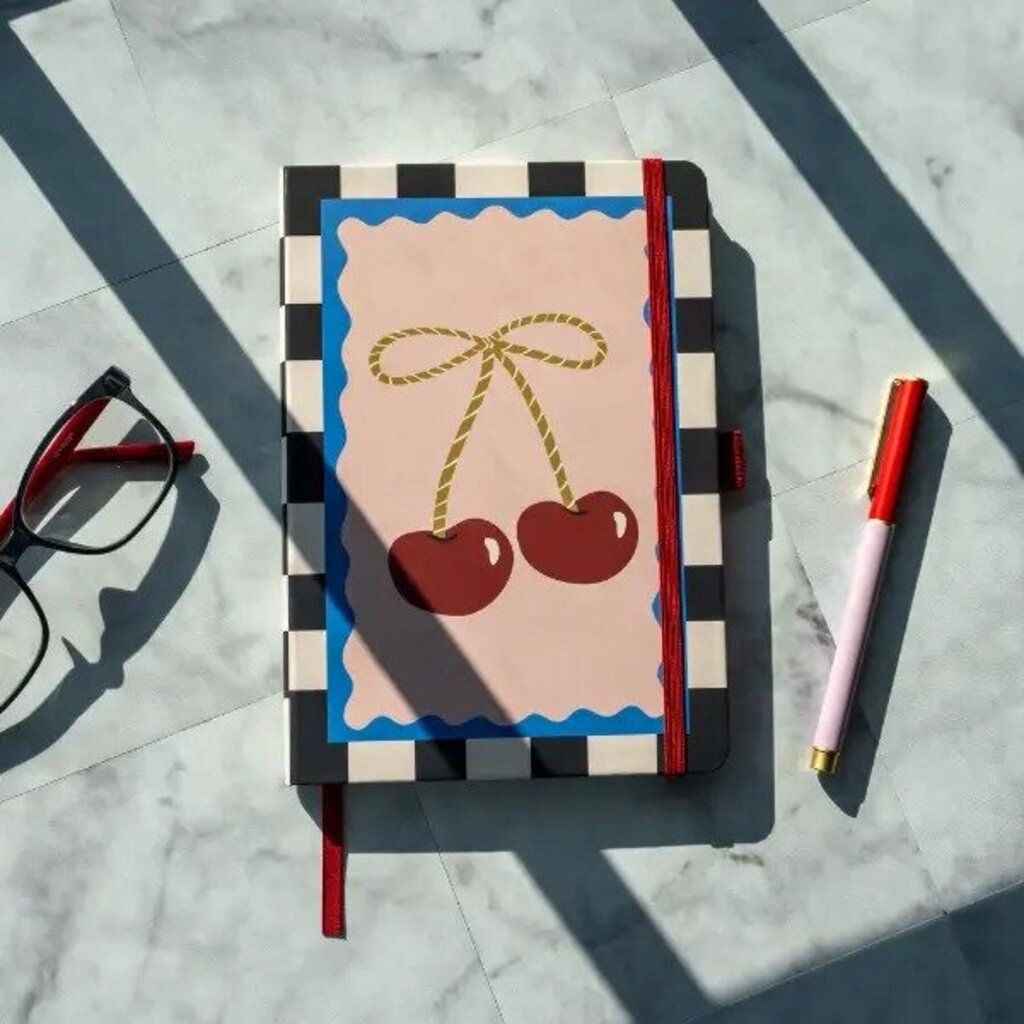 Cherry Bow Hardbound Layflat Everyday Journal * Gifts & Speciality