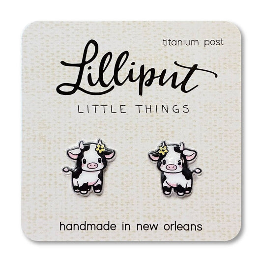 Lilliput- Baby Cow Earrings