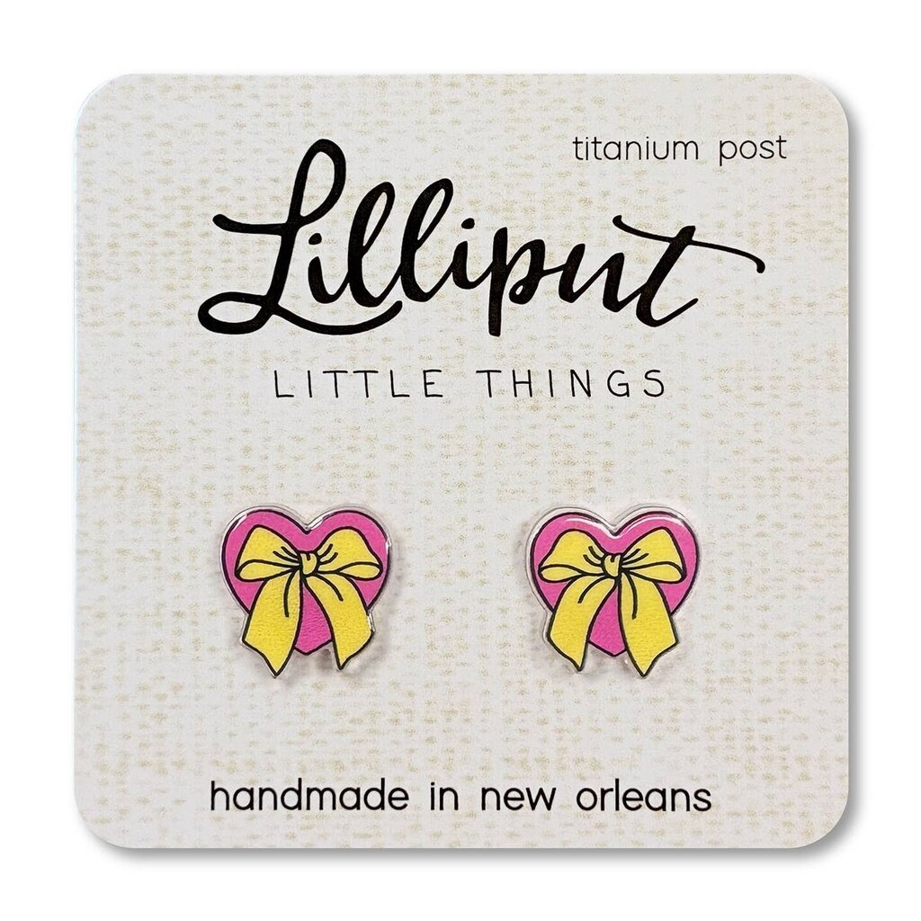 Lilliput- Easter Bow Earrings New * Gifts & Speciality