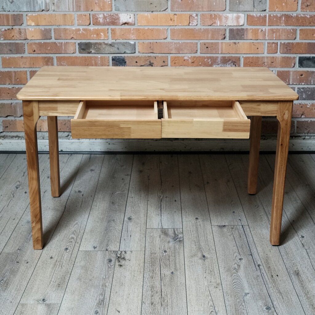 7850 Natural Wood Butcher Block Desk