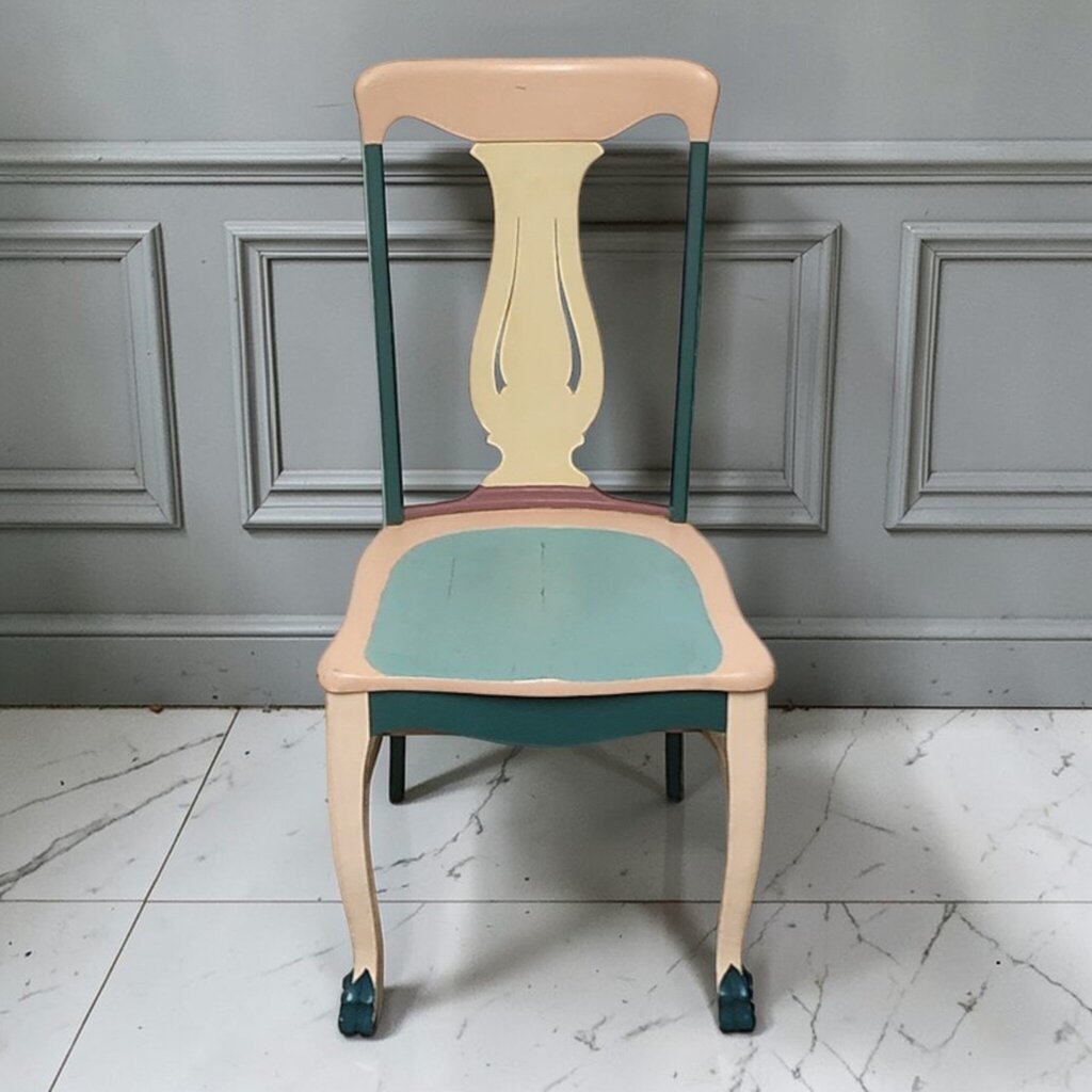 7855 Vintage Whimsical Side #Chair Used ~ FURNITURE