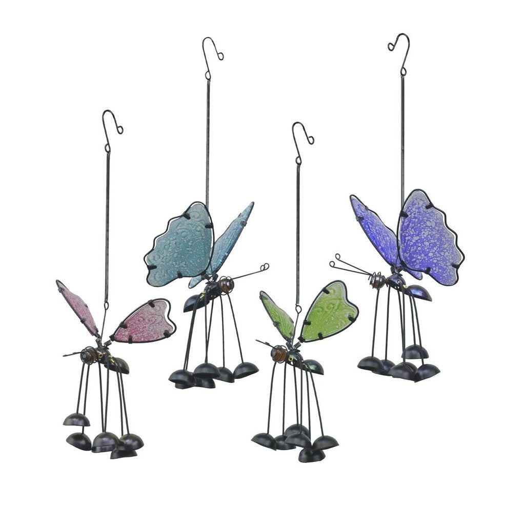 Glass Butterfly Bouncers * Garden