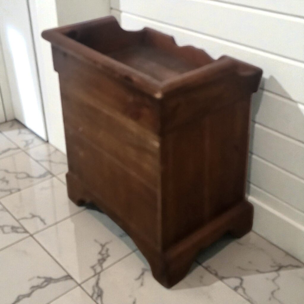 7889 Vintage Pine Apothecary-Style #Nightstand with Gallery Top ~ FURNITURE