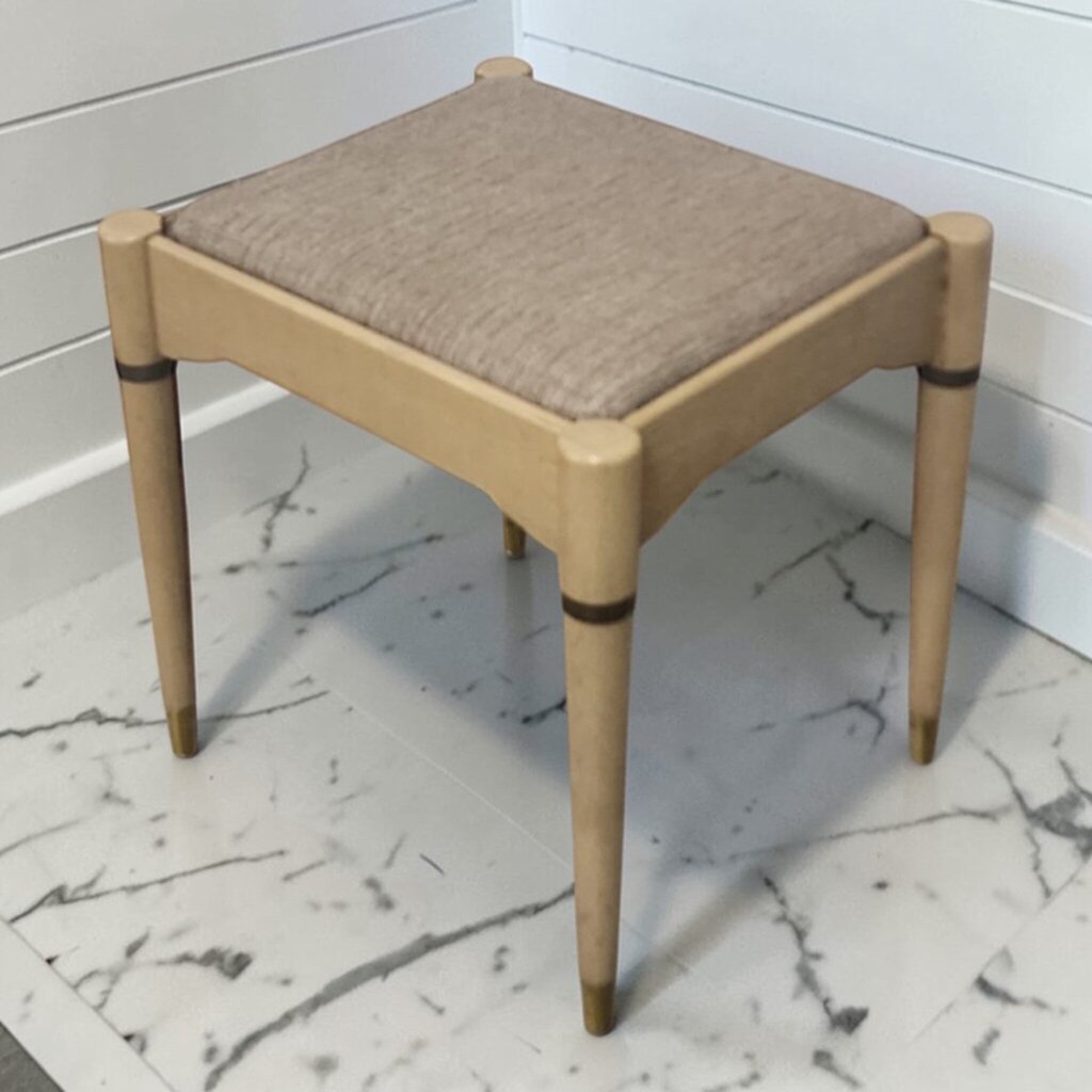 7894 Drexel Declaration Style Mid-Century Modern Vanity #Stool