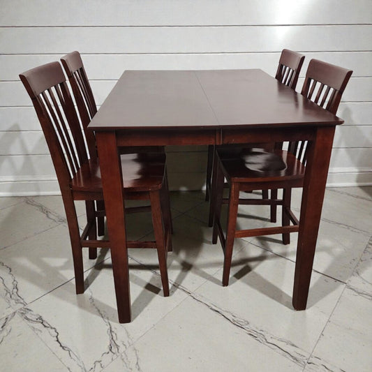 7917 Cherry Pub #Table with 4 Windsor Chairs