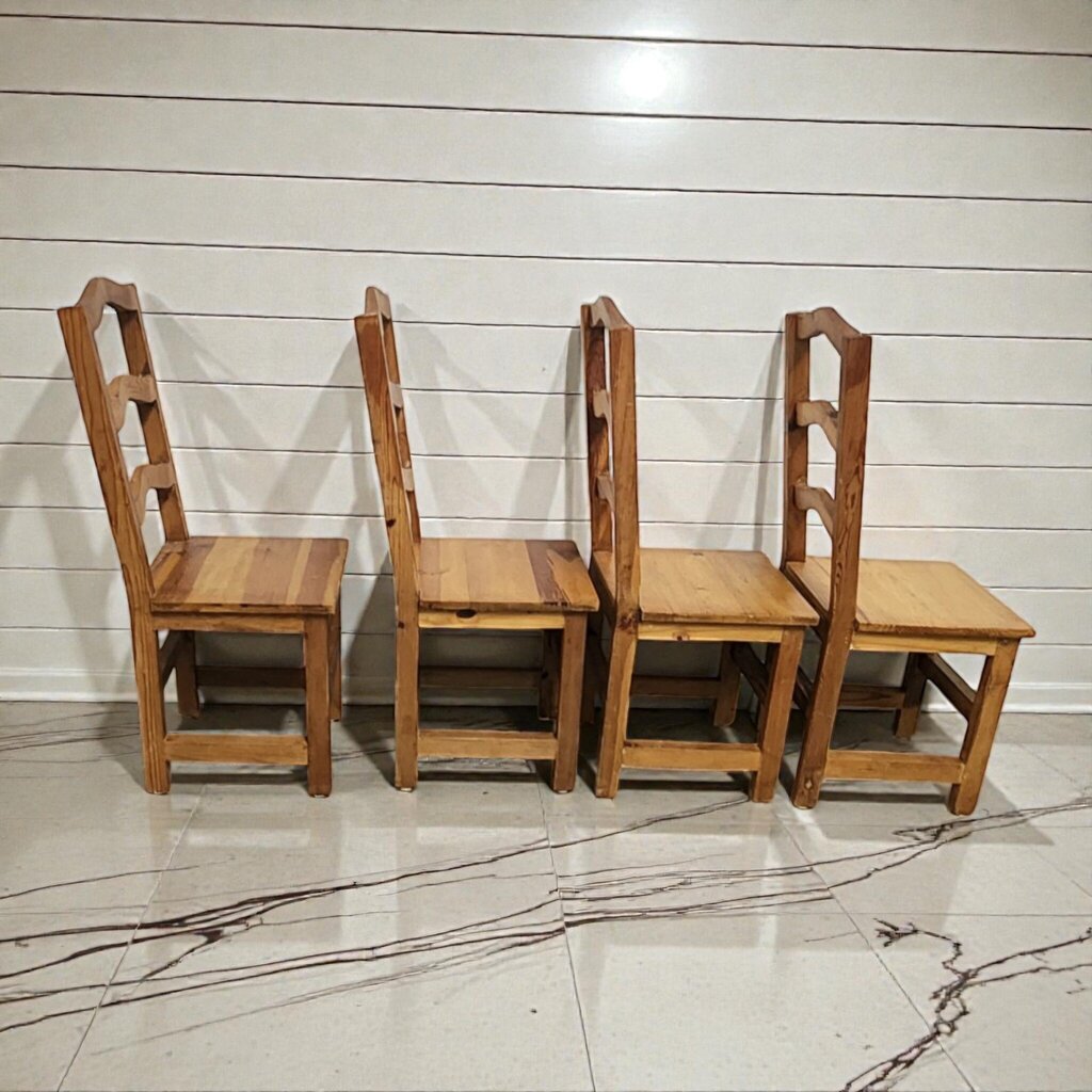 7920-7923 Mexican Pine Ladderback Side #Chair