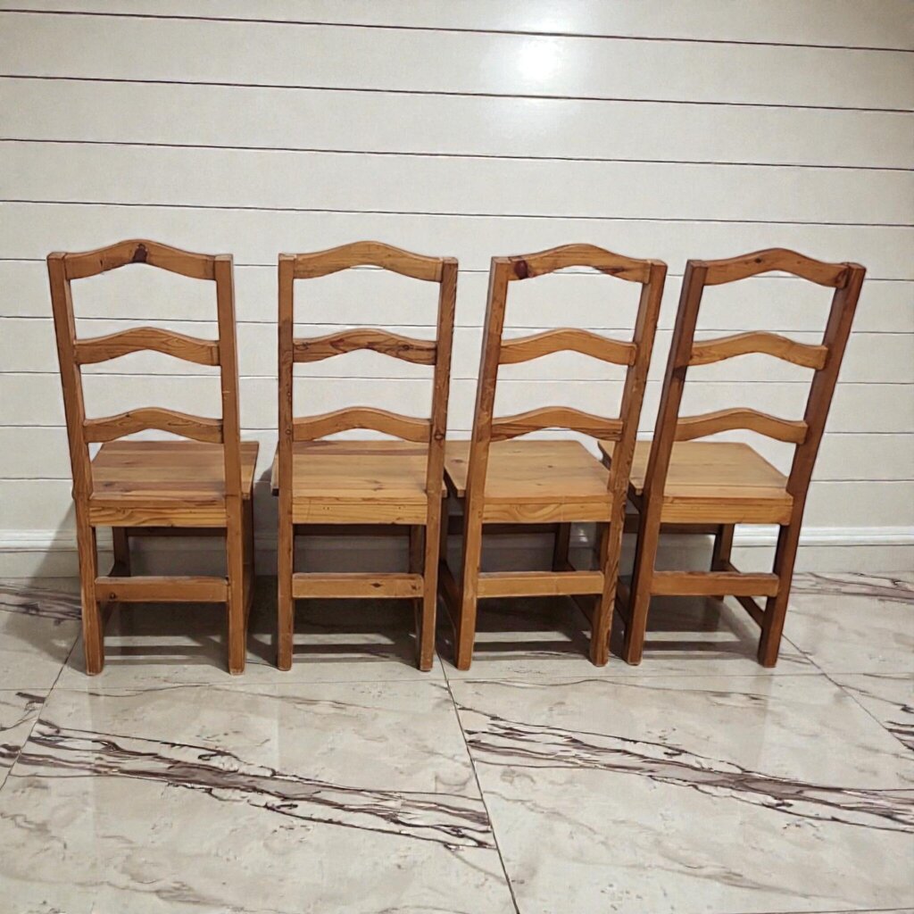 7920-7923 Mexican Pine Ladderback Side #Chair