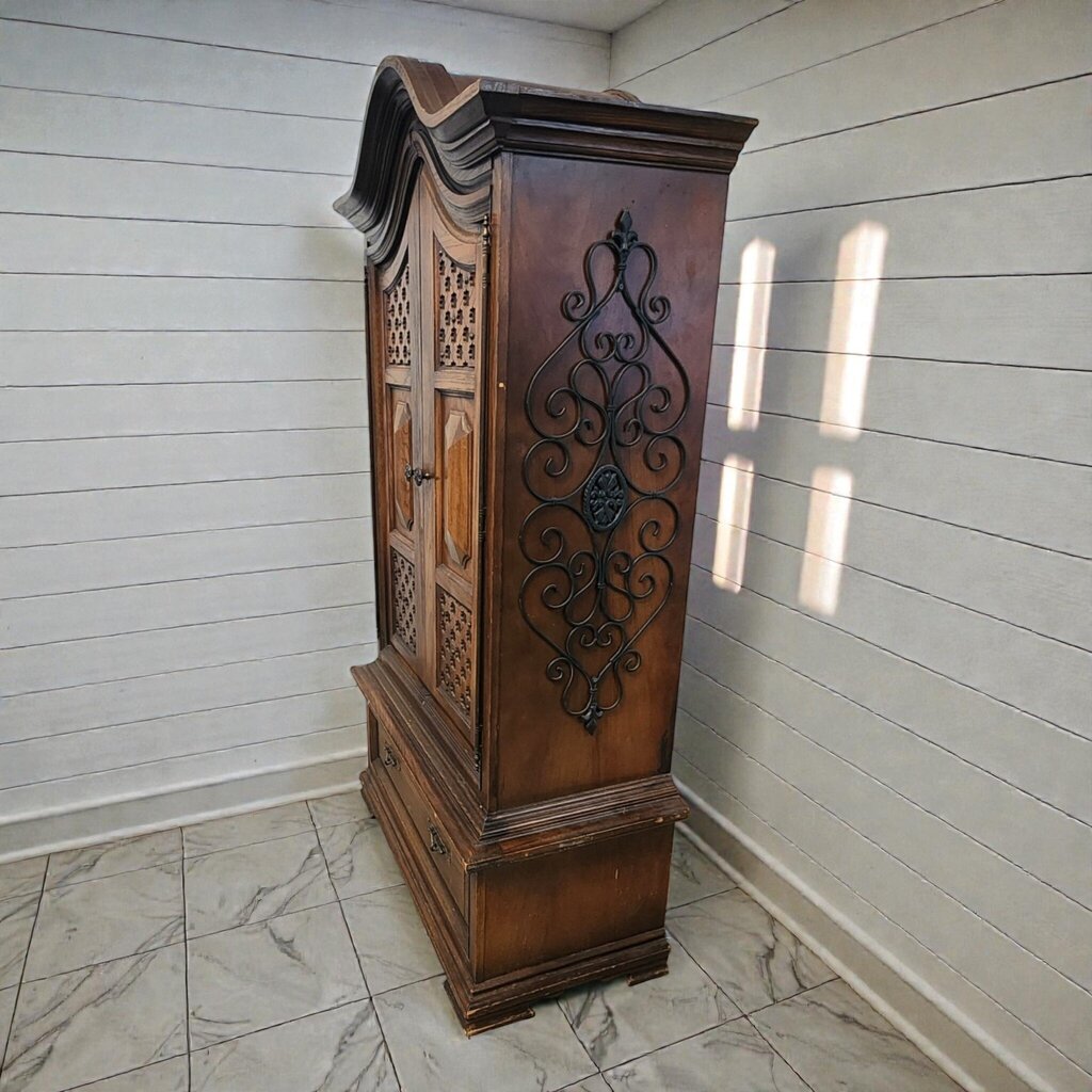 7926 Vintage Pulaski Spanish Colonial Revival #Armoire