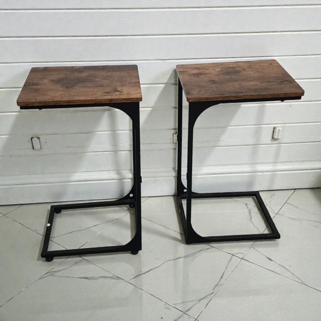 7931-7932 Metal and Woodgrain C-#Table