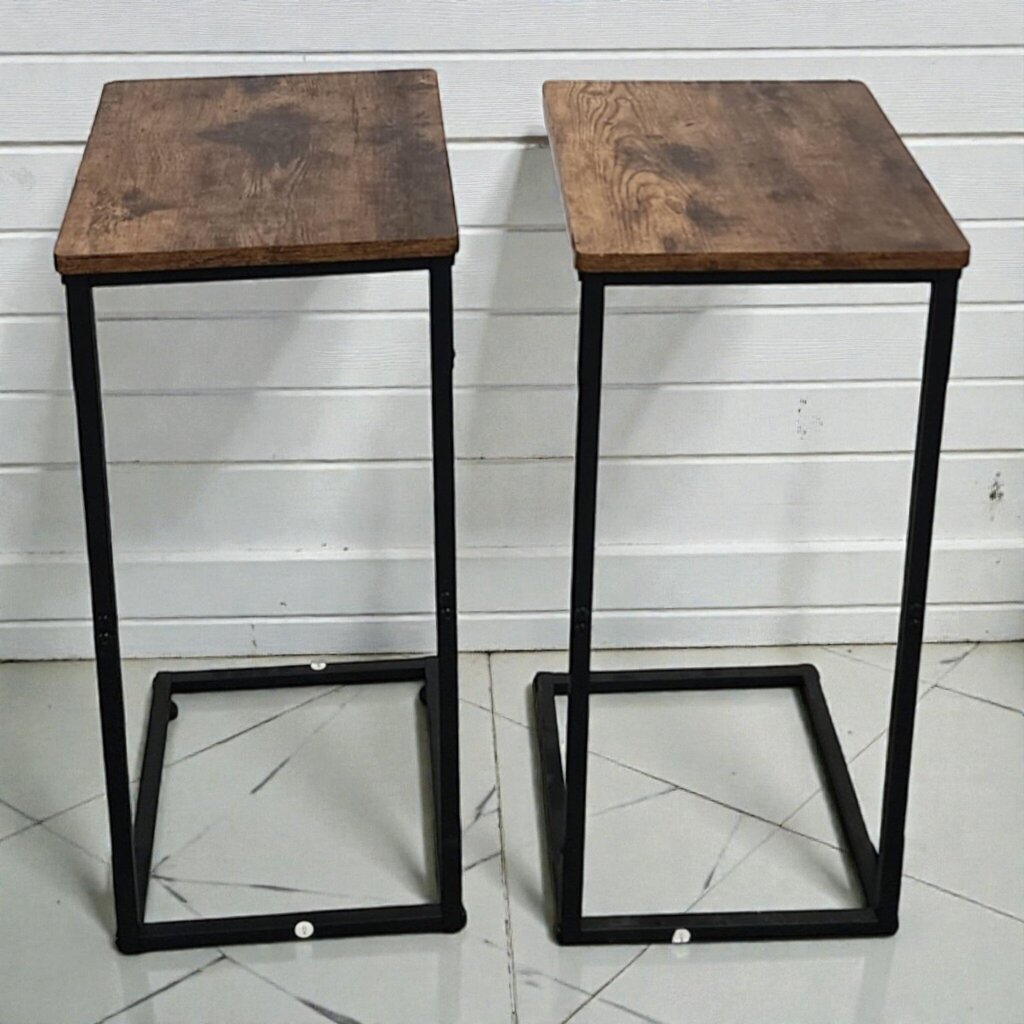 7931-7932 Metal and Woodgrain C-#Table