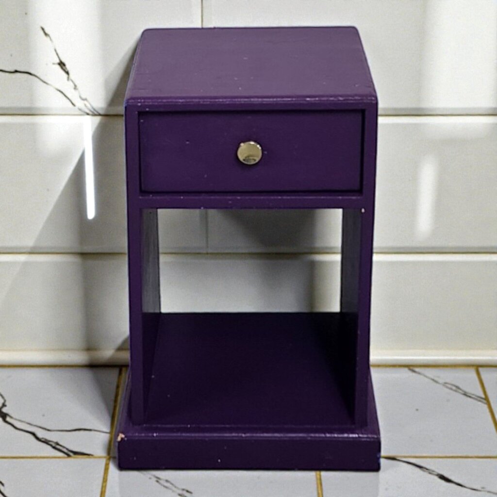 7935 Purple Nightstand with Drawer