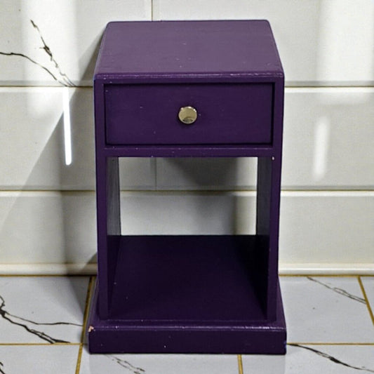 7935 Purple Nightstand with Drawer