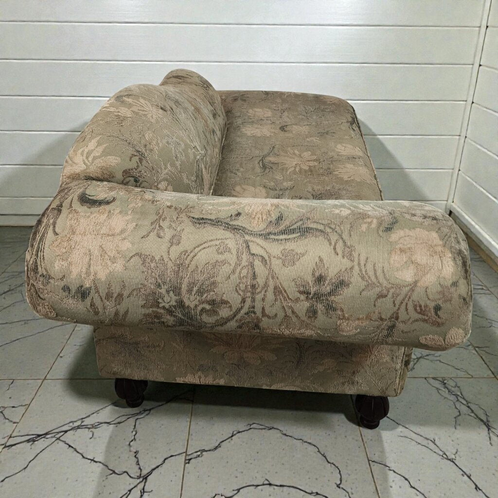 Floral Jacquard Upholstered Chaise #Lounge